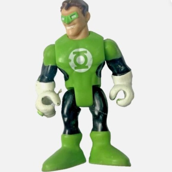 Imaginext DC Comics Green Lantern Jet, Figure & 5 Missiles - Picture 9 of 9
